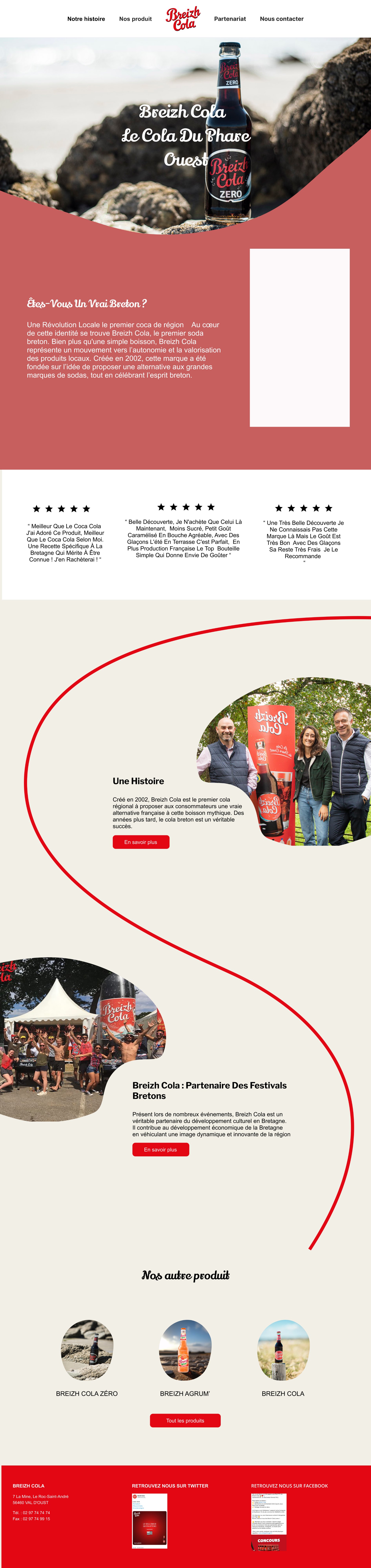 Home page Breizh Cola