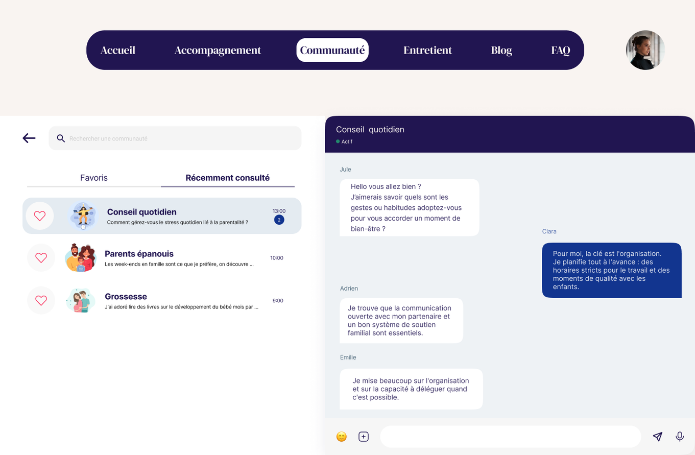 Page communauté Illa